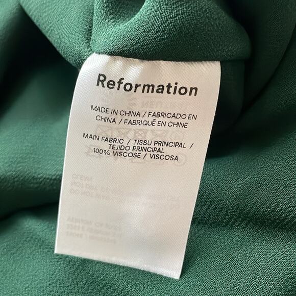 Reformation Brandi Dress in Coriander - Picture 16 of 16